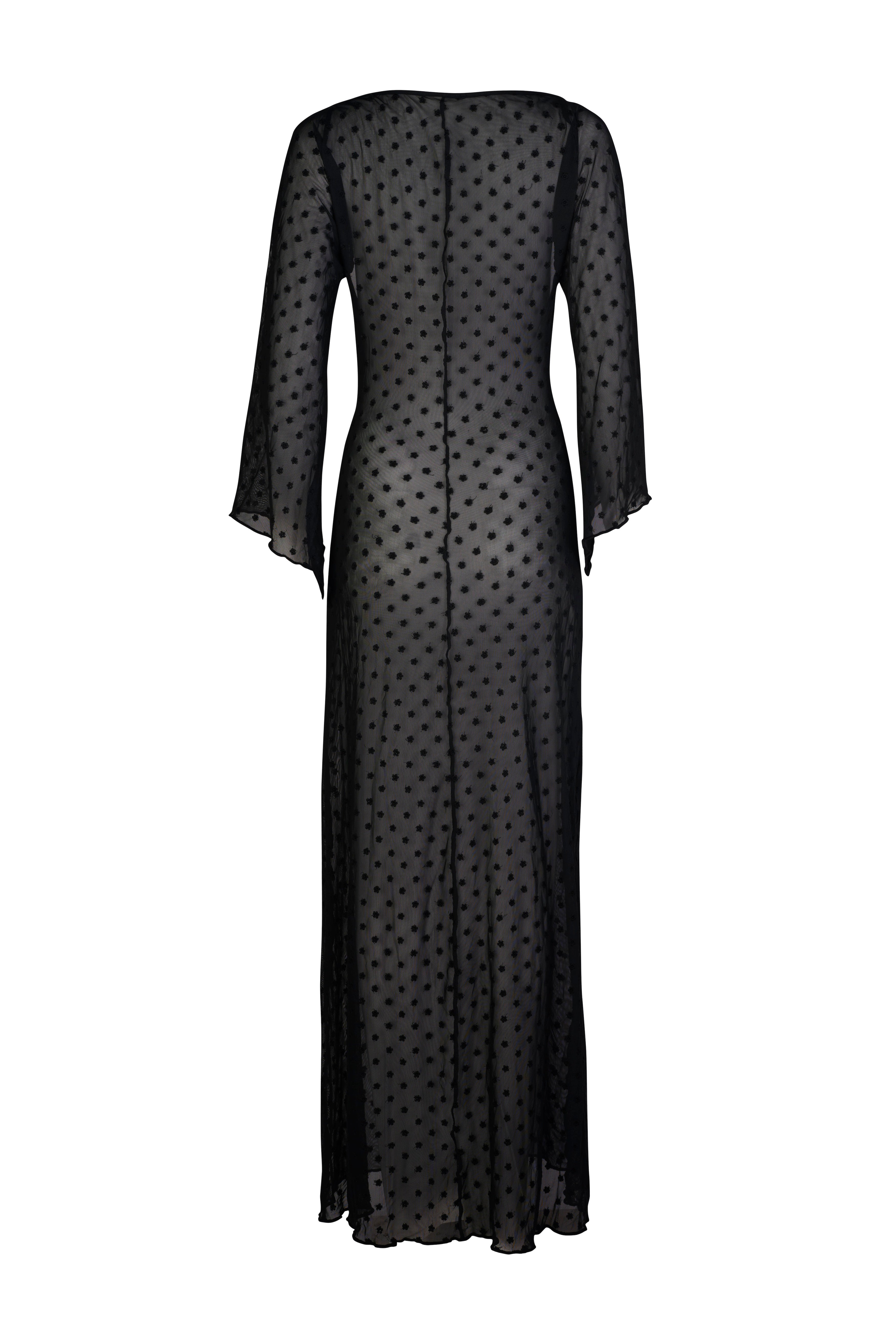 Soah: Amanda Maxi Dress (AMNDADRS-BLK) L Soah: Amanda Maxi Dress (AMNDADRS-BLK) L