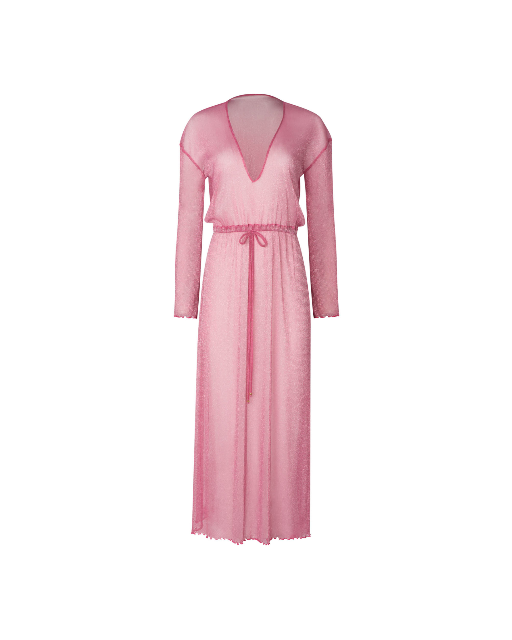 hot pink organza dress Ashley Lauren 11269 main image 0