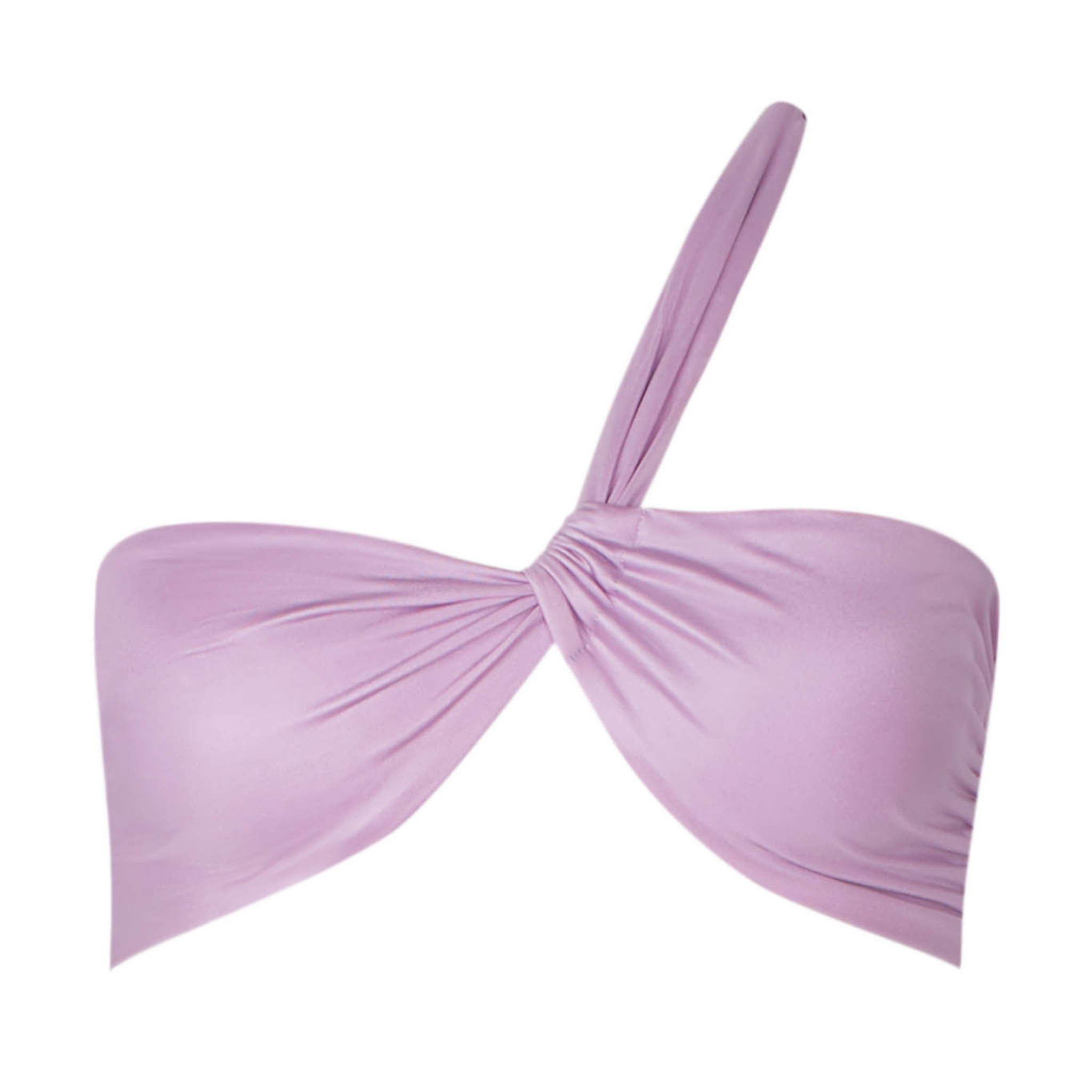Heather Lilac Crossed Strapless Top - SOAH
