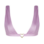 Love Lilac Triangle Bikini Top - SOAH