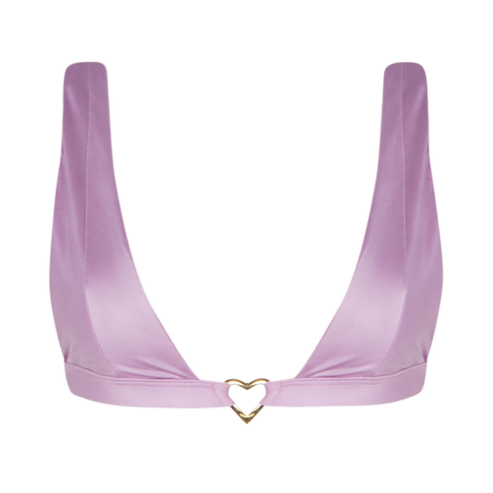 Love Lilac Triangle Bikini Top - SOAH