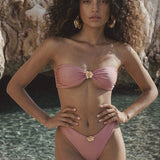 Dusk Rose Sarah V-Cut Bikini Bottom