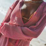 Ophelia Fuchsia Cover Up Dress - SOAH