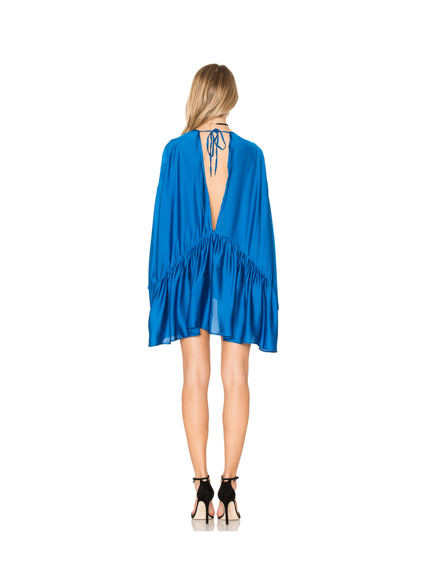 Coral Blue Oversized Tunic