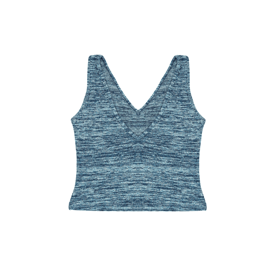 Adele Jersey Blue Top - SOAH