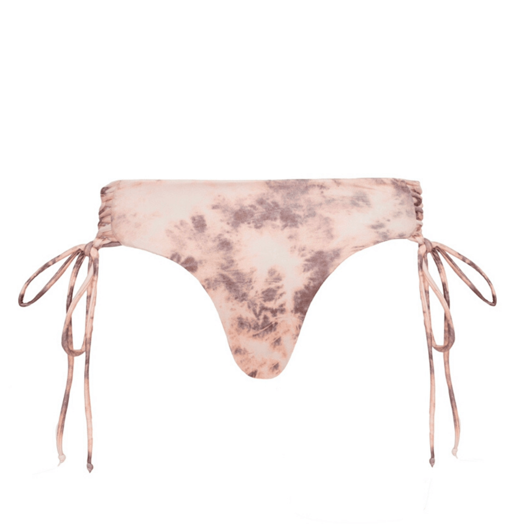Alba Blush Tie Dye Bikini Bottom - SOAH