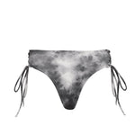 Alba Grey Tie Dye Bikini Bottom - SOAH