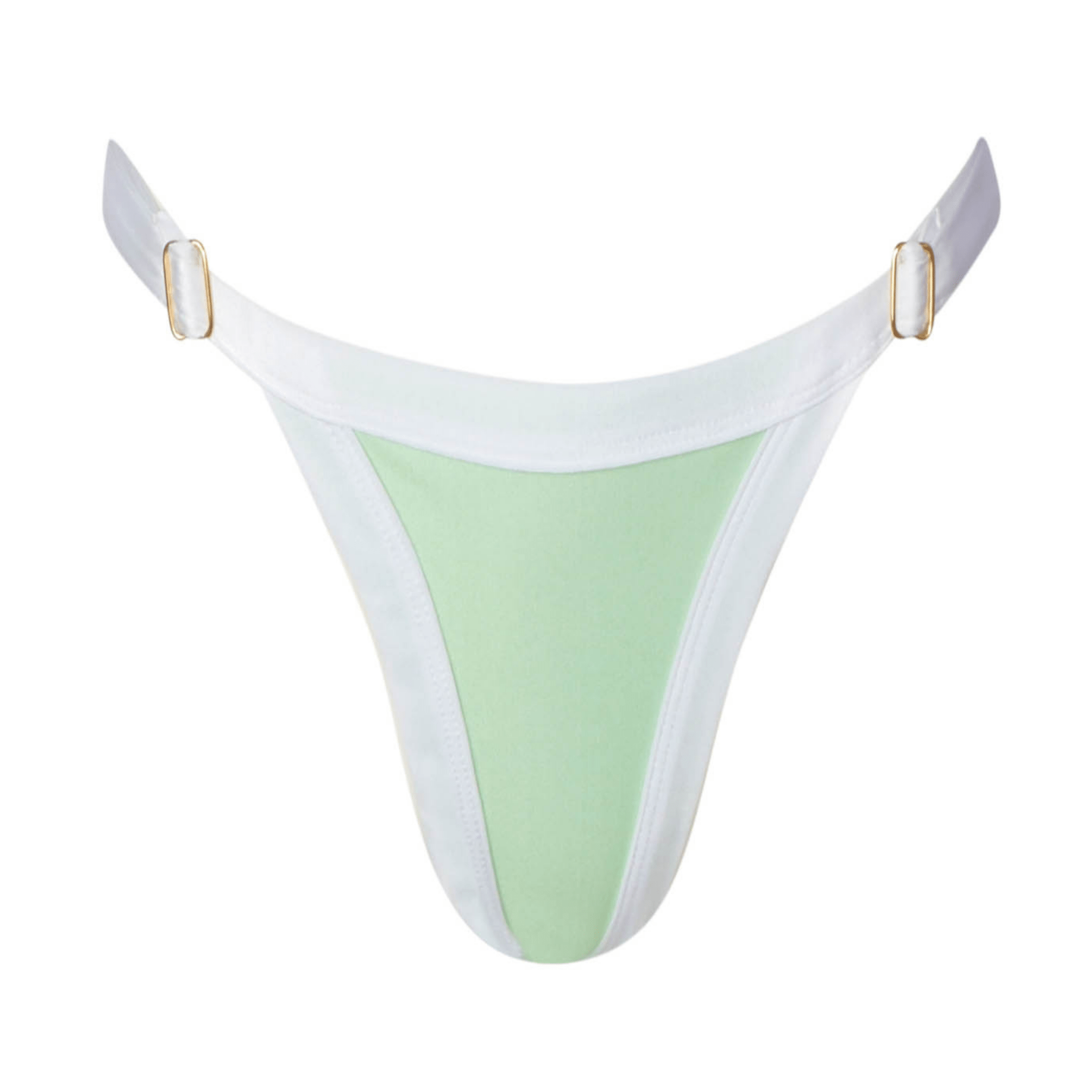 Alicia Pastel Green High-Cut Leg Bikini Bottom - SOAH
