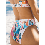 Anita Bustier White Floral Bikini Top - SOAH