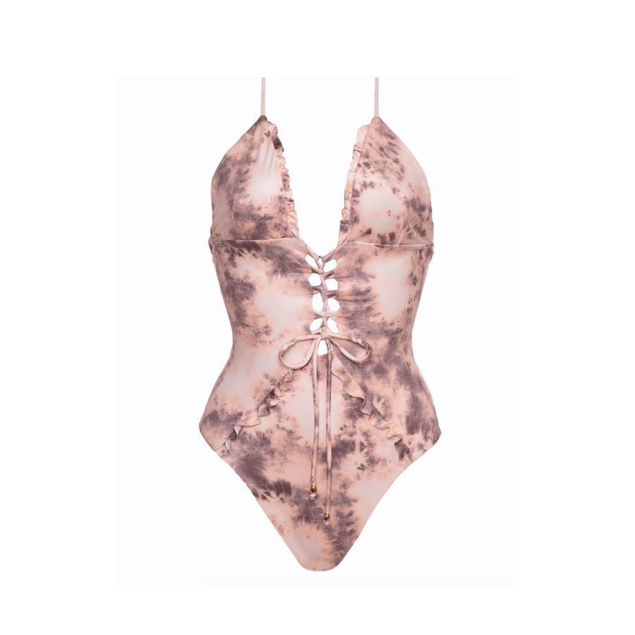 Bailey Blush Tie Dye One Piece - SOAH