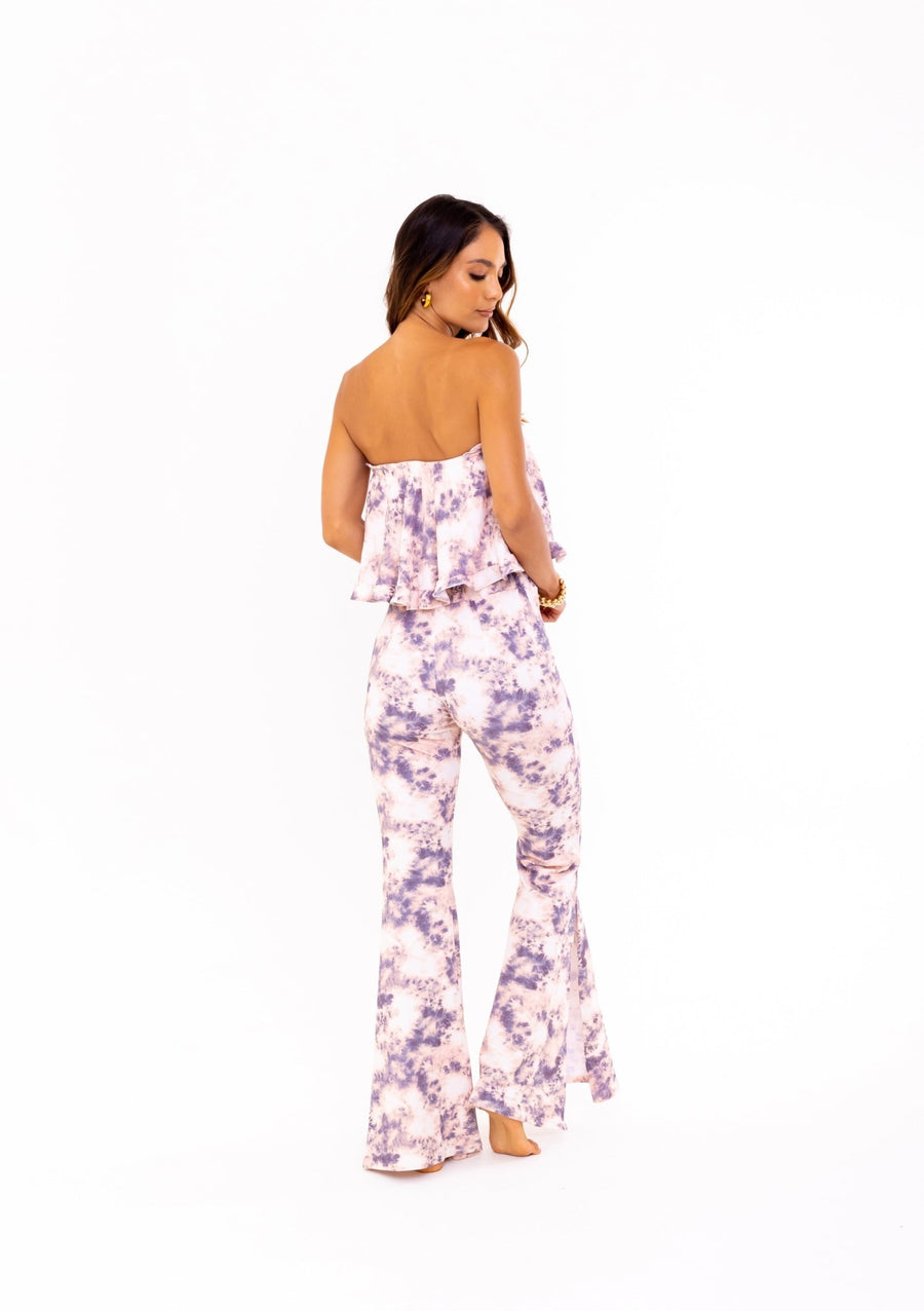 Bardot Blush Tie Dye Lounge Pants - SOAH
