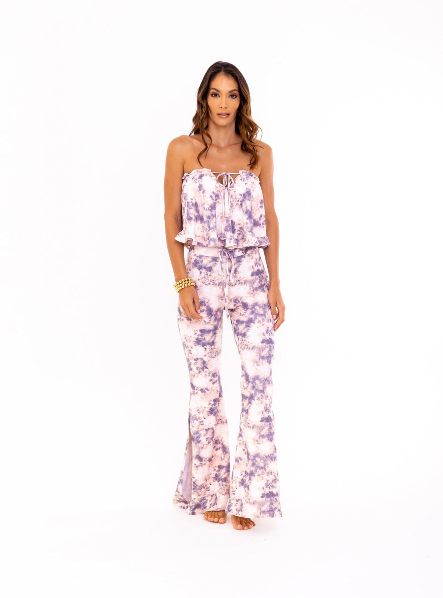 Bardot Blush Tie Dye Lounge Pants - SOAH