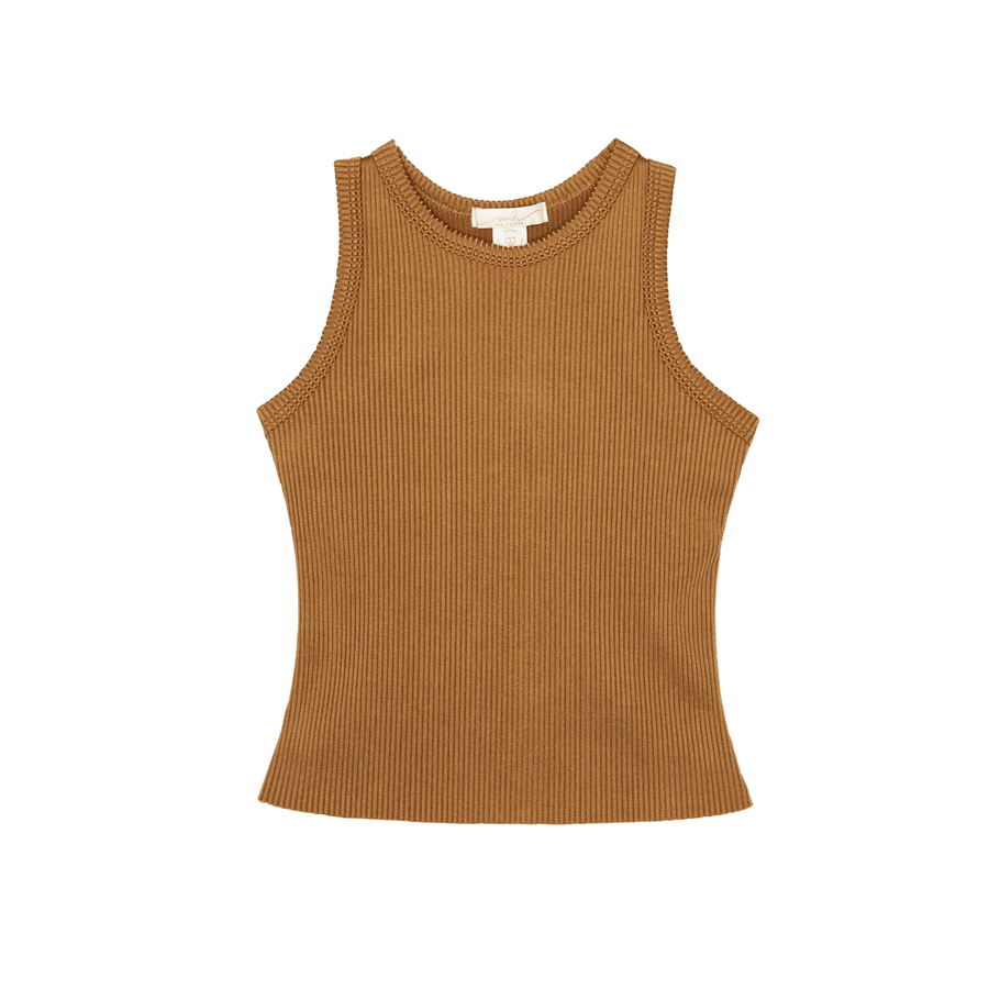 Bea Ribbed Copper Cami - SOAH