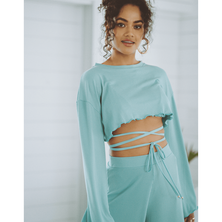 Breezy Clear Skies Crop top - SOAH