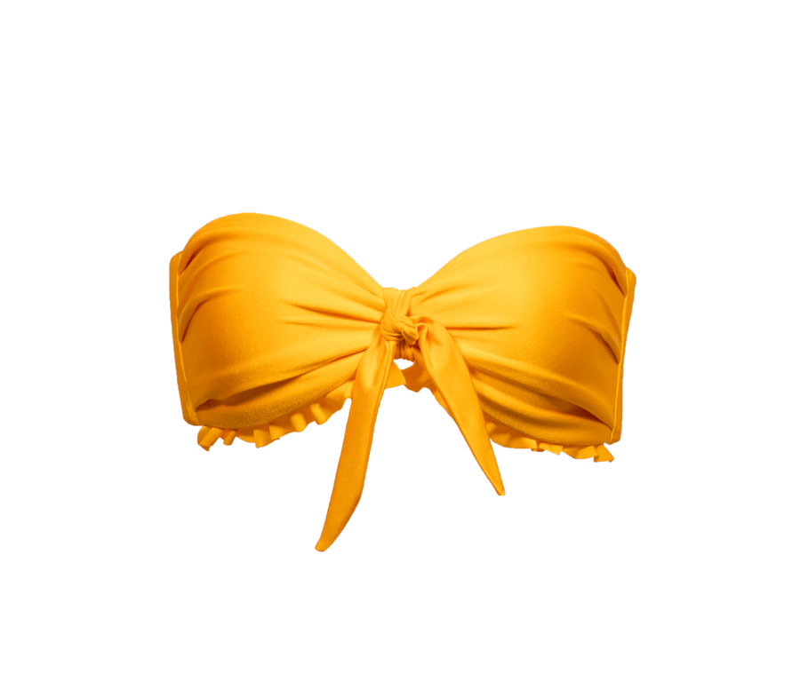 Carmen Yellow Bikini Top - SOAH