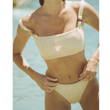 Daisy Cream Bikini Top - SOAH