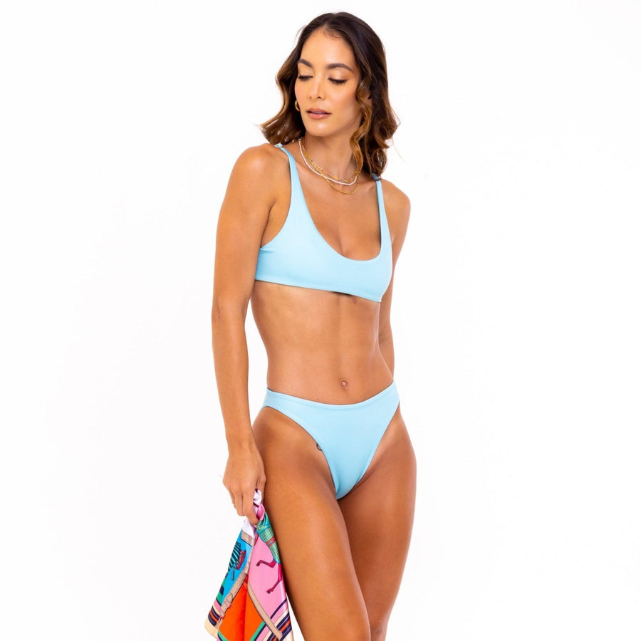 Daisy Mint Classic Bikini Bottom - SOAH