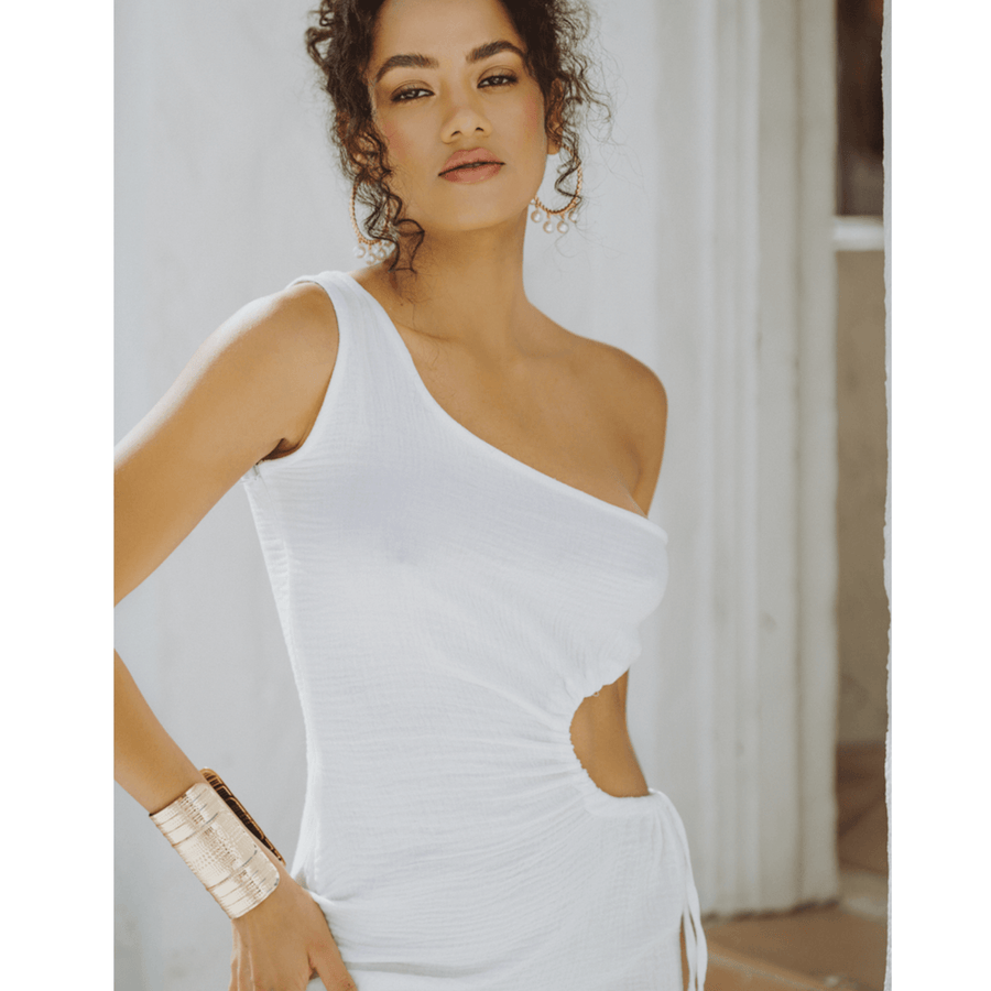 Dhalia White Dress - SOAH