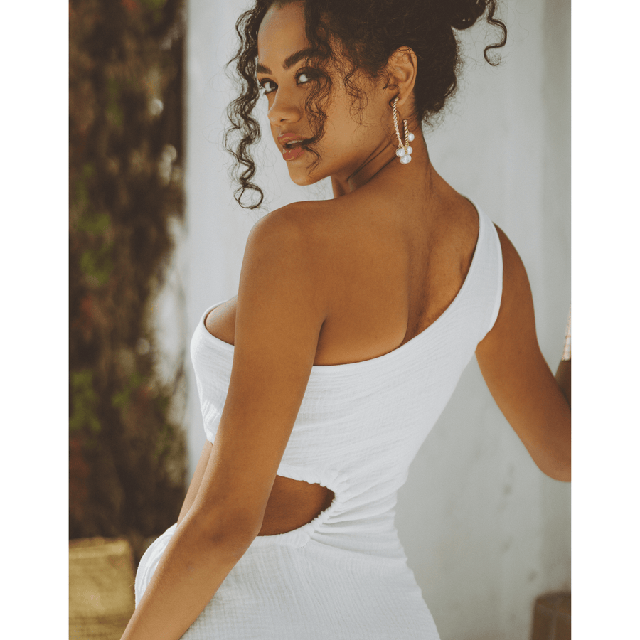 Dhalia White Dress - SOAH