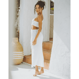 Dhalia White Dress - SOAH