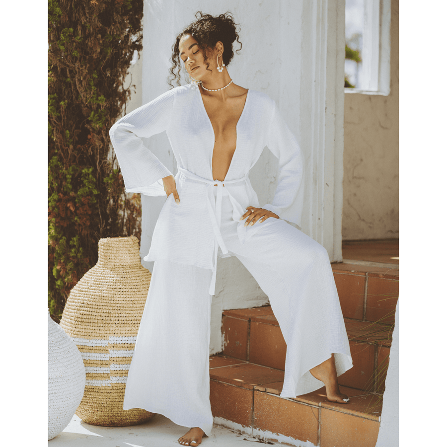 Dharma White Pants - SOAH