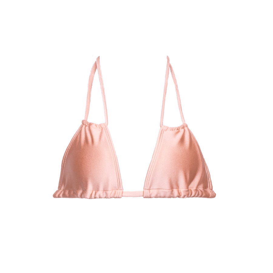 Elie Rose Gold Bikini Top - SOAH