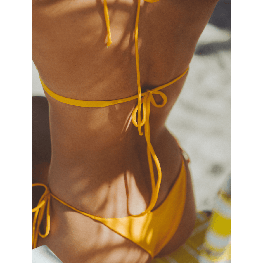 Elie Yellow Bikini Top - SOAH