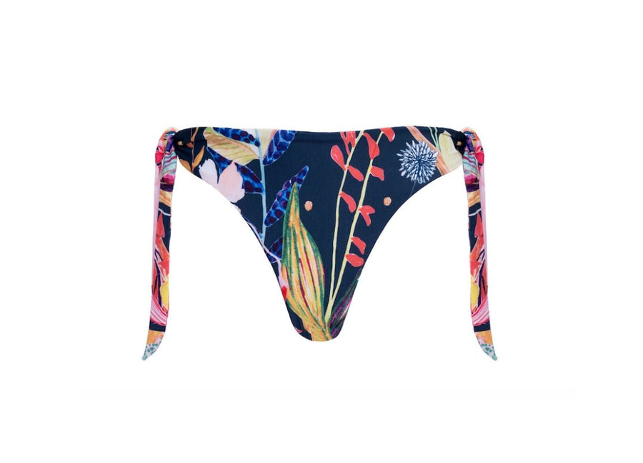 Ella Yellow Floral Bikini Bottom - SOAH