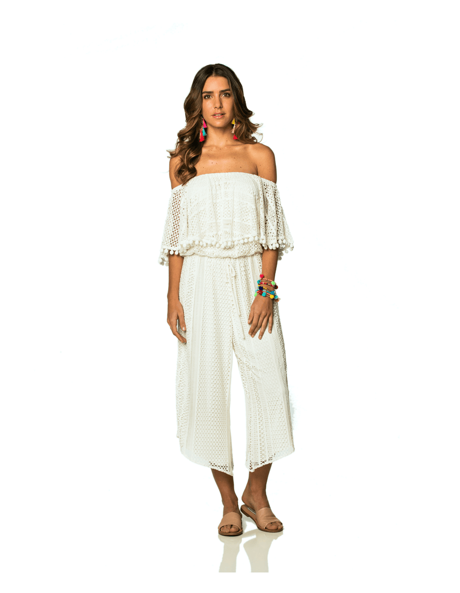 Emma Lace Jumpsuit - SOAH