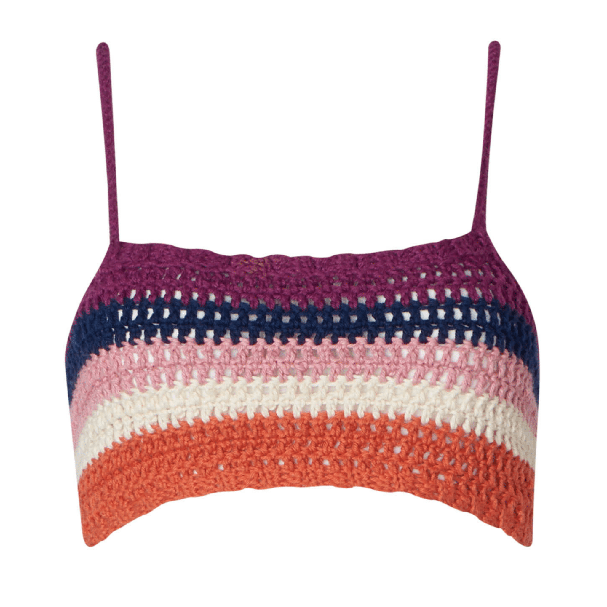Gia Sunset Crochet Crop Top - SOAH