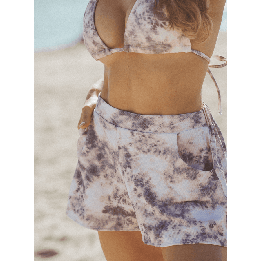 Grace Blush Tie Dye shorts