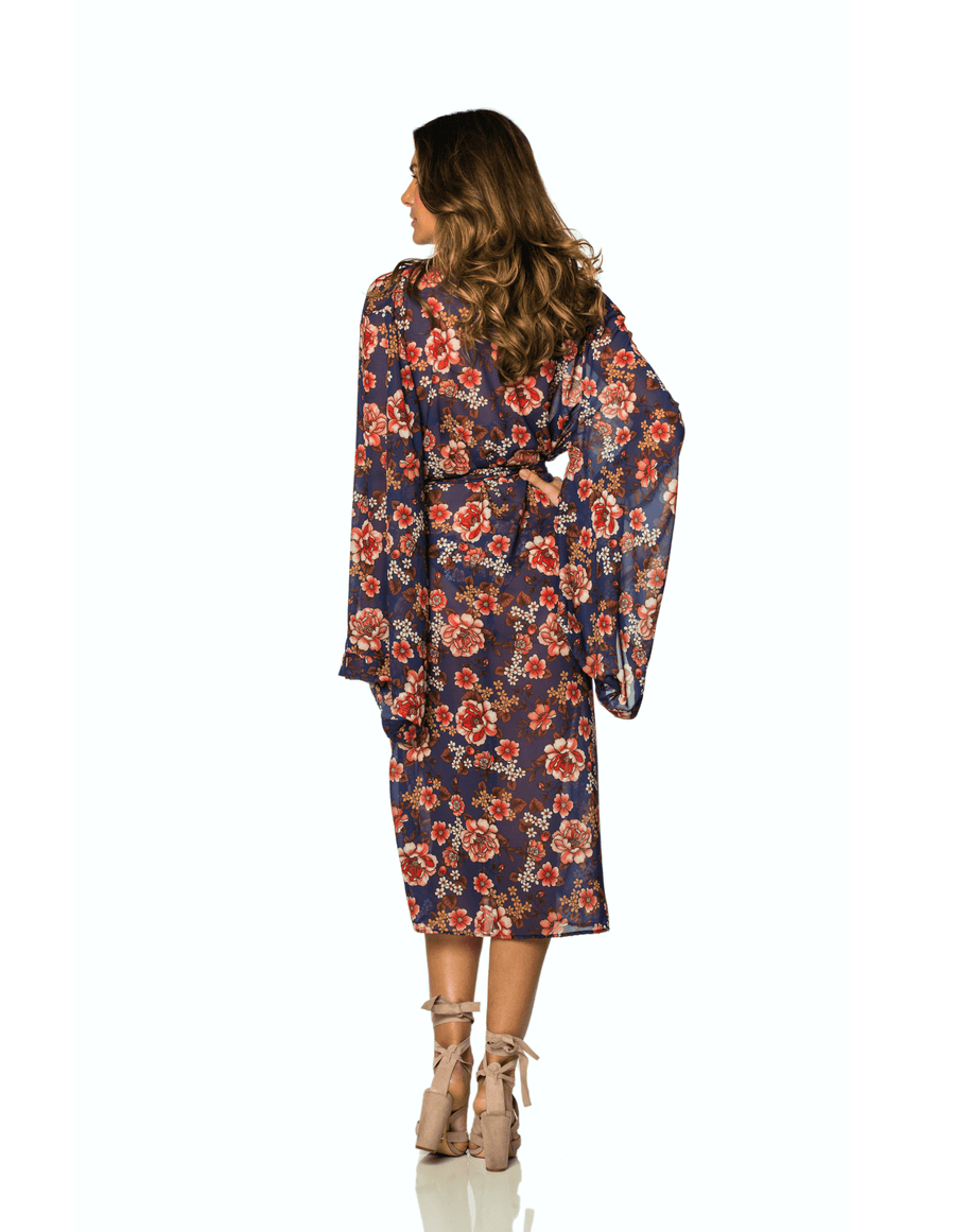 Jasmin Gypsy Long Kimono - SOAH