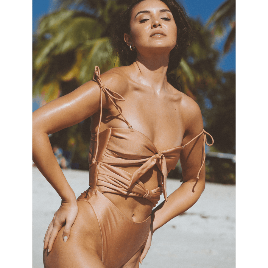Magdalena Rose Gold One Piece - SOAH