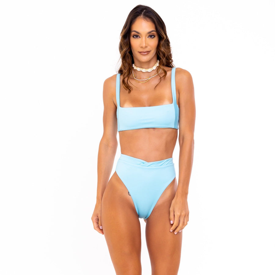 Ocean Mint Highwaisted Bikini Bottom - SOAH