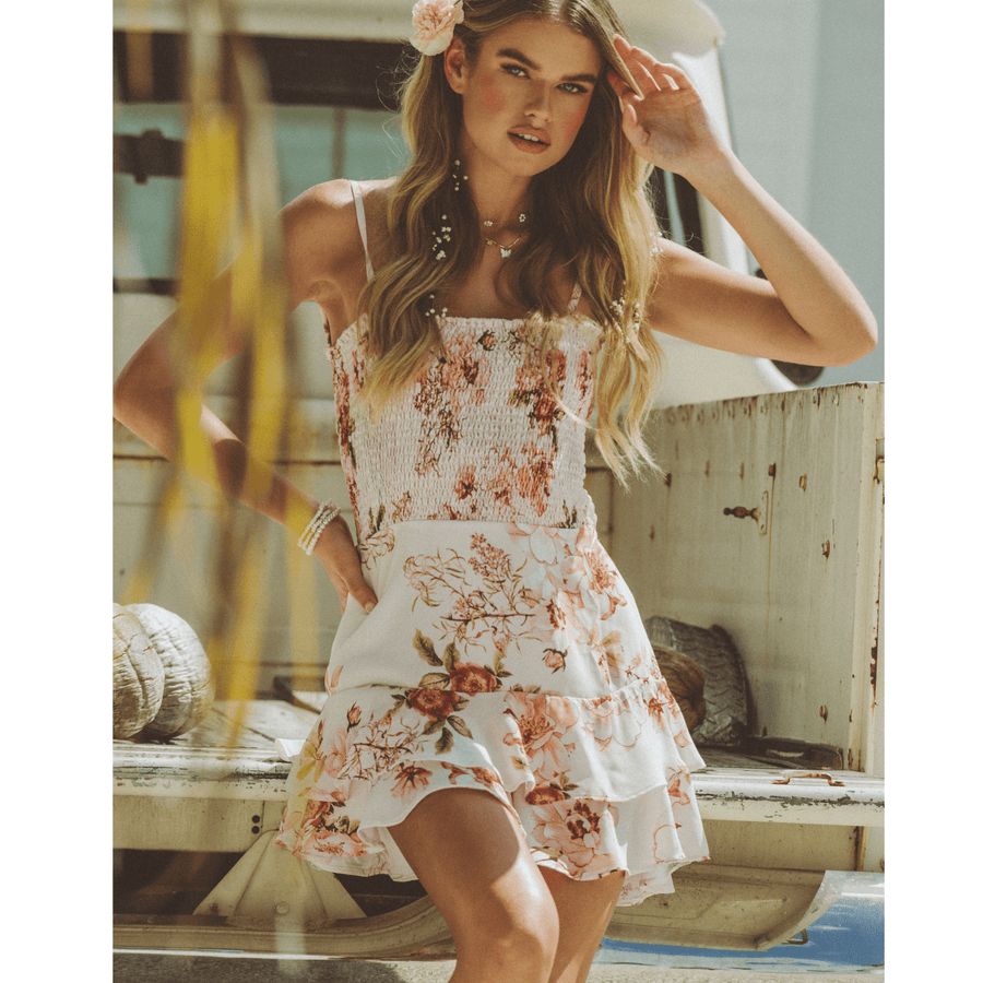 Rosalie Floral Dress - SOAH