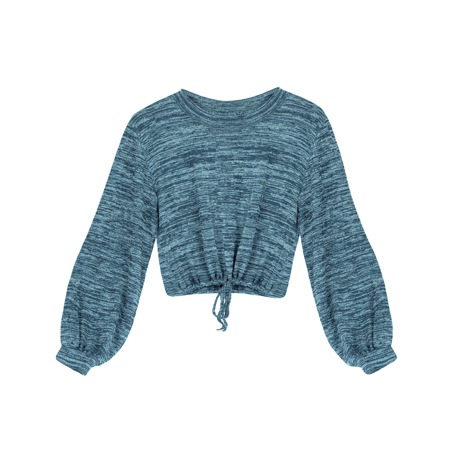 Sky Jersey Blue Sweater - SOAH