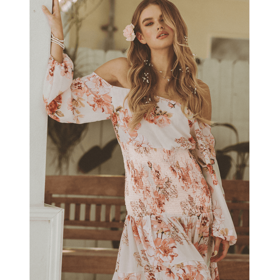 Valentina Floral Maxi Dress - SOAH