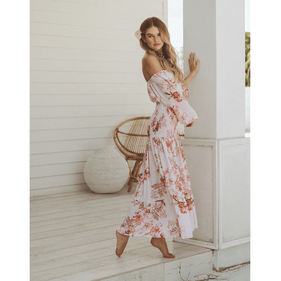 Valentina Floral Maxi Dress - SOAH