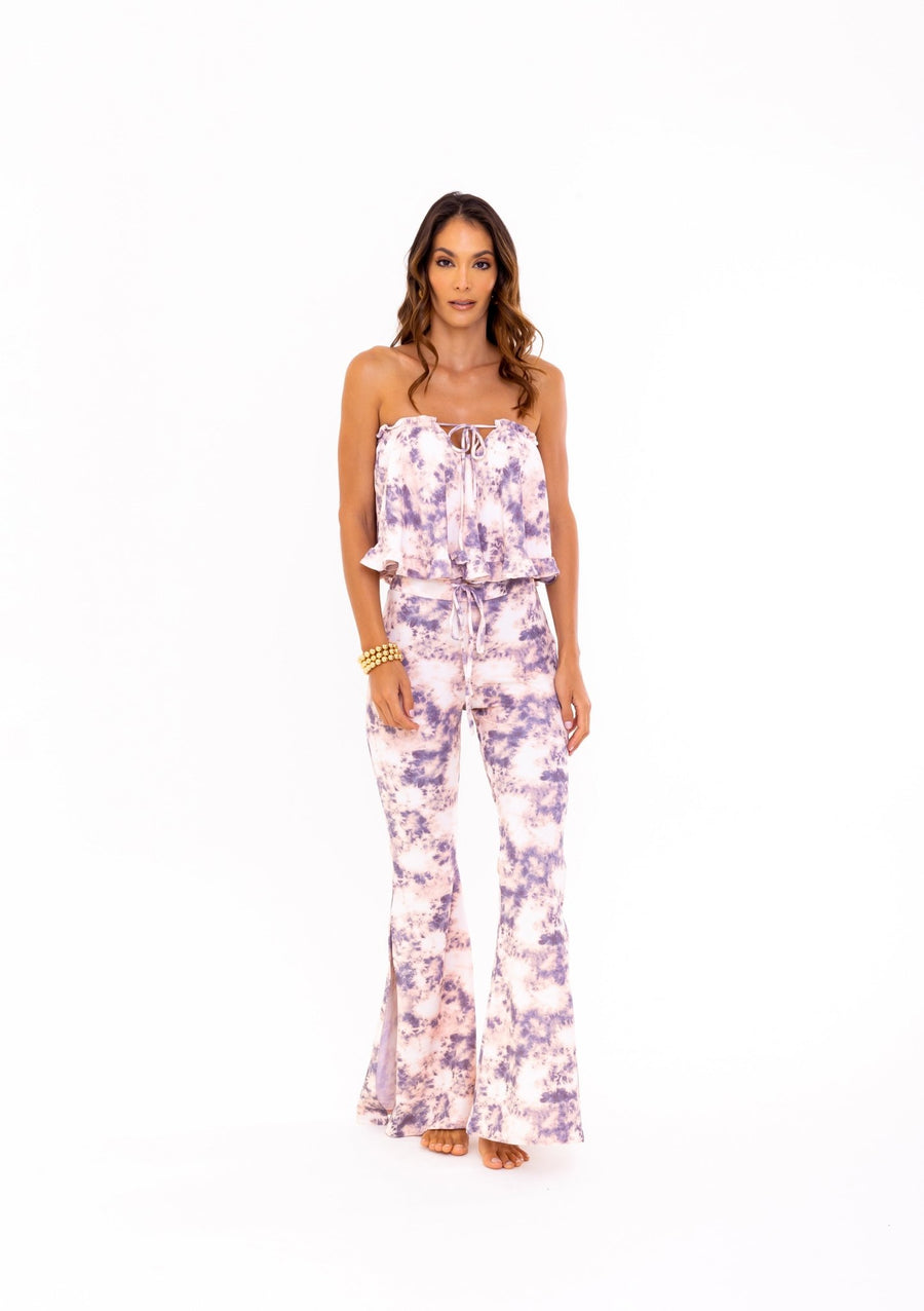 Willow Blush Tie Dye Blouse - SOAH