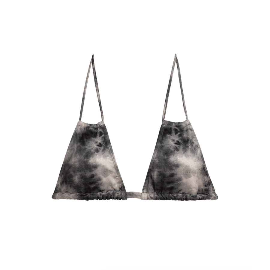 Zkye Grey Tie Dye Bikini Top - SOAH